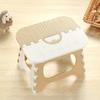Space-saving Folding Small Stool Plastic Fishing Bench New Step Stool  Household