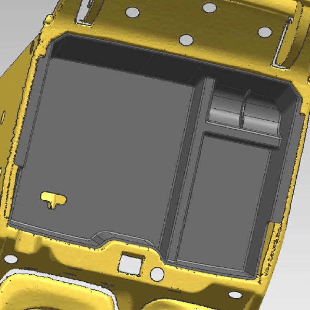 Для Ford Ranger 2023 подлокотник ящик для хранения органайзер поднос интерьер авто уборка контейнер держатель Стайлинг автомобильные аксессуары