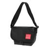 Genuine Messenger Bag MP1605JRFZPLAUREN Nylon Messenger Bag JR Flap Zipper Pocket Lauren Martin Black [Manhattan Portage] [Official]