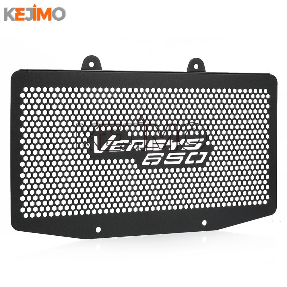 FOR KAWASAKI VERSYS650 ABS Versys650 KLE650 2007-2014 2013 2012 2011 Motorcycle Radiator Guard Tank Grille Protector Mesh Cover