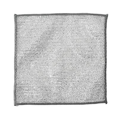 Металлическая стальная проволока тряпки для уборки домашняя кухня кастрюля сковорода кухонное полотенце полотенца двухслойные антипригарные масляные стальные тряпки салфетки