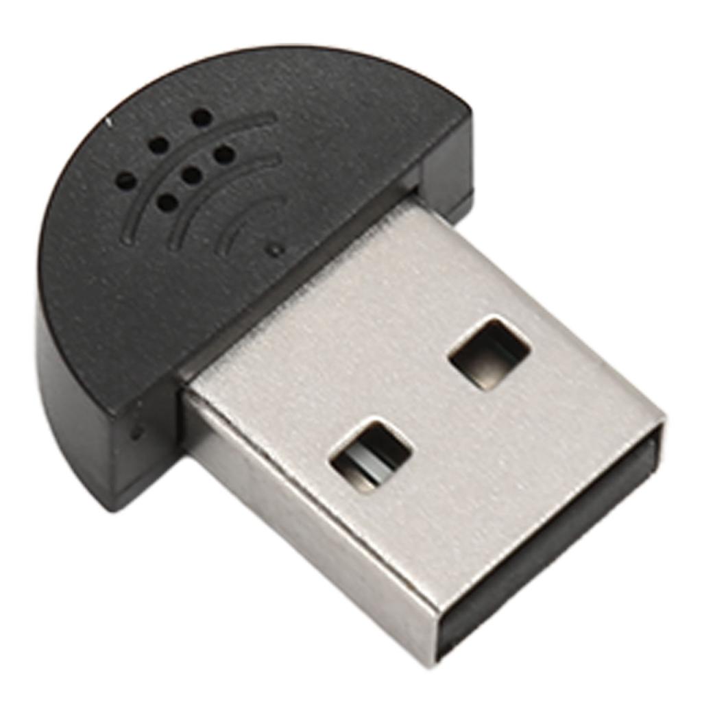 Мини-микрофон USB Профессиональный Plug and Play Шумоподавление 360-градусный всенаправленный Портативный Мини-микрофон USB 2.0