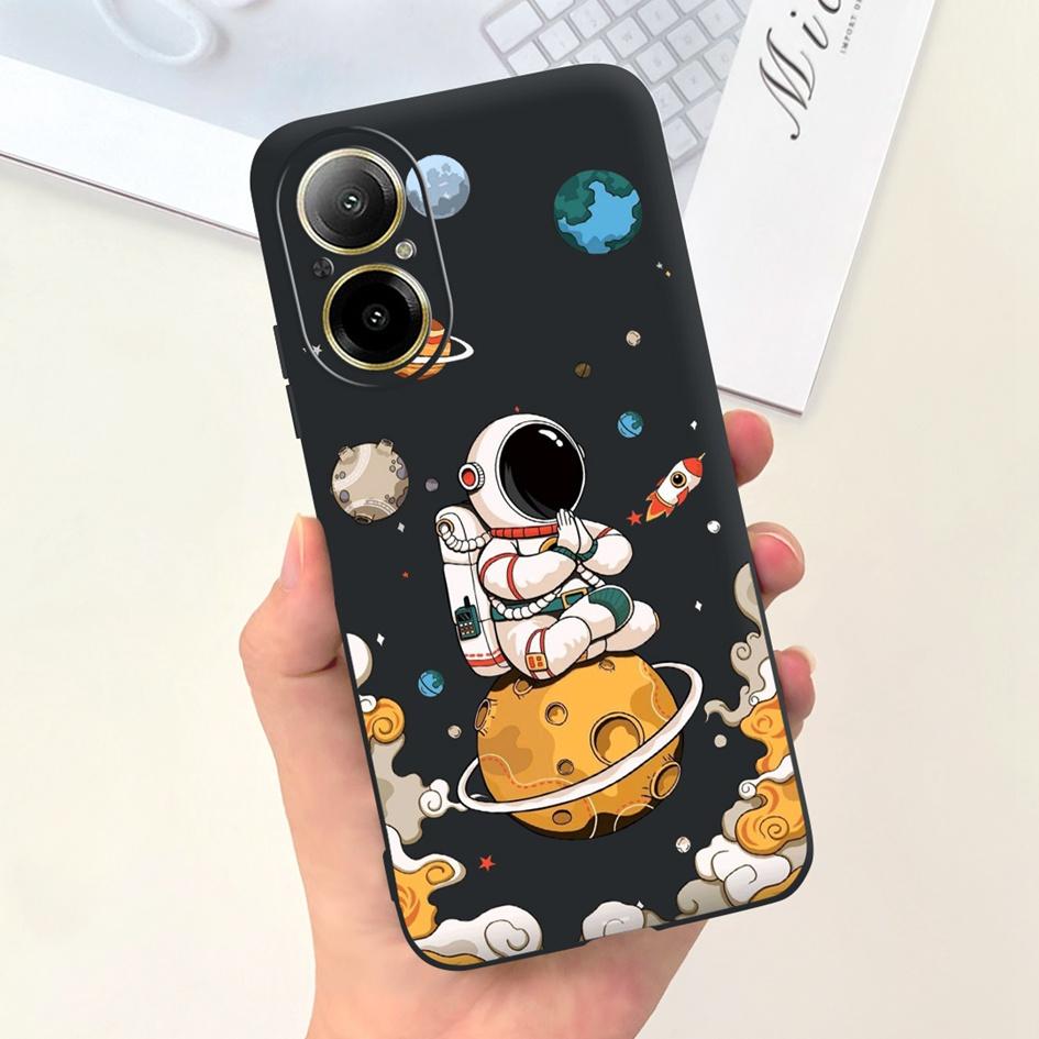 For Realme C67 4G Case RMX3890 Shockproof Cover Fashion Marble Slim Soft Silicone Phone Case For RealmeC67 4G C 67 Protect Shell