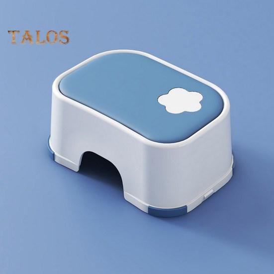 Табурет для малышей с двойной ступенчатой ​​блокировкой Табурет для малышей с функцией хранения игрушек Нескользящие резиновые ножки Приучение к горшку Табурет для приучения к горшку для мальчиков