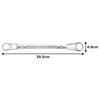 TONE Long Box Wrench Width Across Flats 27 X 30 Mm (45°) HPM45-2730