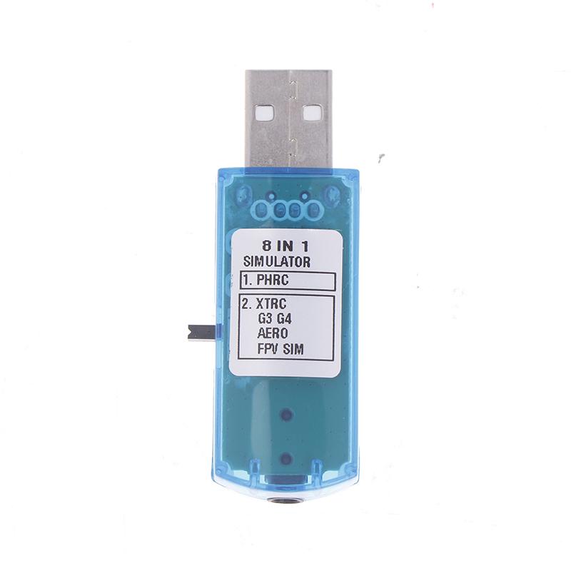 8 In 1 Usb Flight Simulator Computer Flight Simulator For Xtr5 Fms G4 Fpv Airplane Helicopter Controller