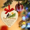Keep Climbing Heart Ornament Inspirational Heart-Shaped Rock Climb Hanging Ornament for Xmas Tree Keepsake Gifts for Men Women