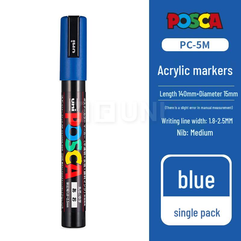 Маркер-краска Mitsubishi UNI POSCA PC-5M Белый для плакатов - Для больших объемов обращайтесь в службу поддержки