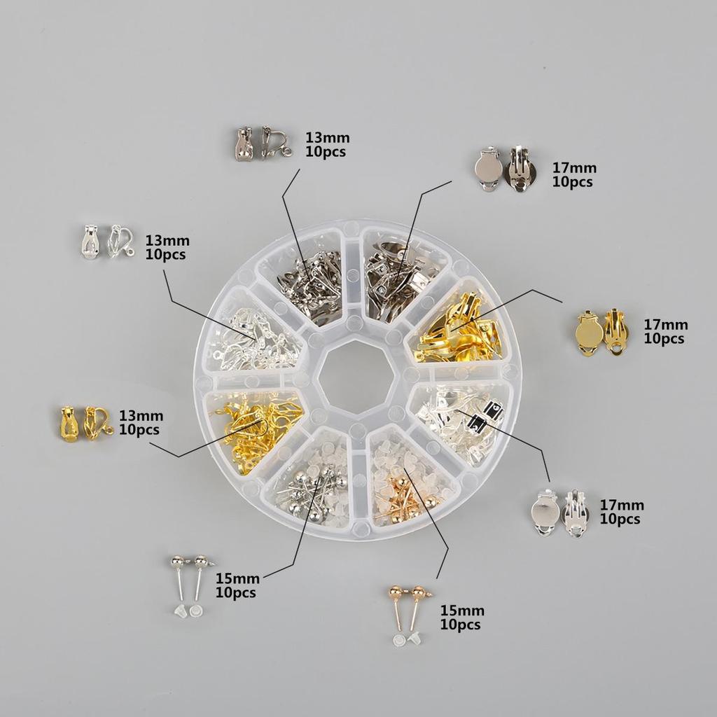 1 компл./кор. застежки-цепочки Подвески игольчатые кольца для DIY аксессуары для изготовления ювелирных изделий