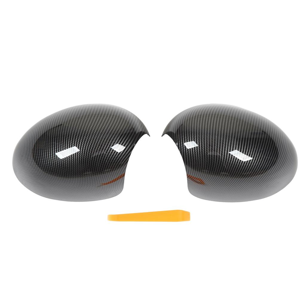 2 шт. крышка зеркала заднего вида 51162754913 левый и правый чехол из углеродного волокна Замена для R55 R56 R57 R58 R59 R60