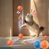 Cat Interactive Bouncing Ball Smart Cat Toys USB Automatic Rolling Magic Ball Electronic Cat Dog Toy Cat Game Accessories
