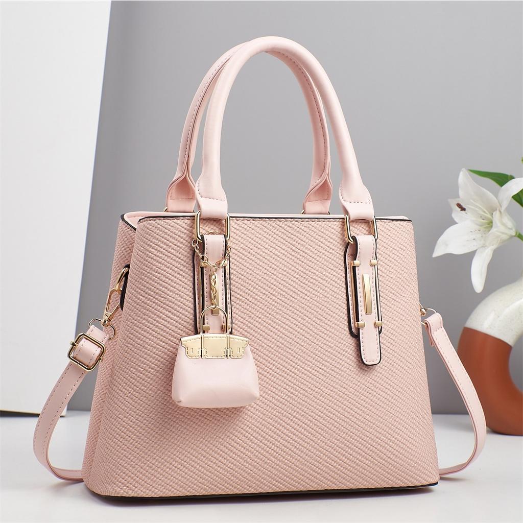 Новая сумка Macaron Splicing Handbag Высококачественная простая и атмосферная сумка через плечо Универсальная сумка через плечо большой вместимости