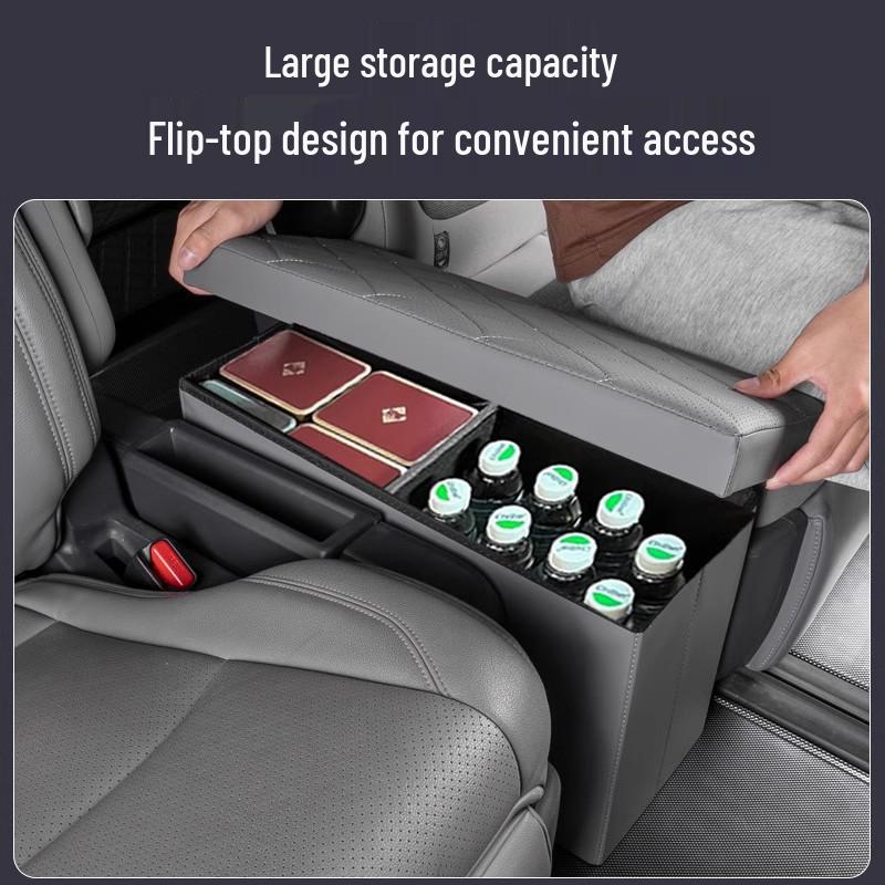 Органайзер и ящик для хранения складного сиденья среднего ряда Toyota Sienna