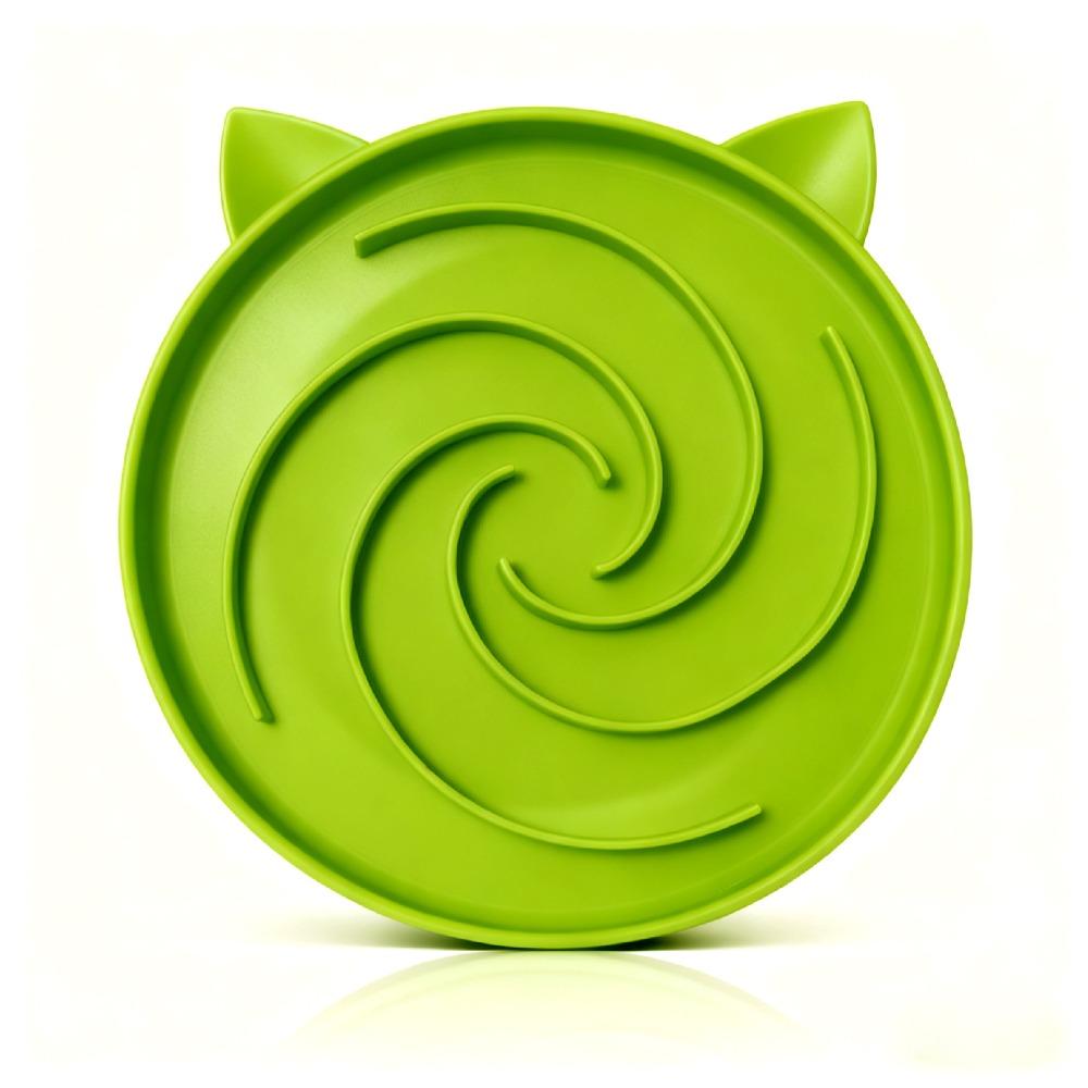 Maze Design Slow Feeder Cat Bowl with Suction Base Cat Bowls Hot Pet Bowl for Wet & Dry Food
