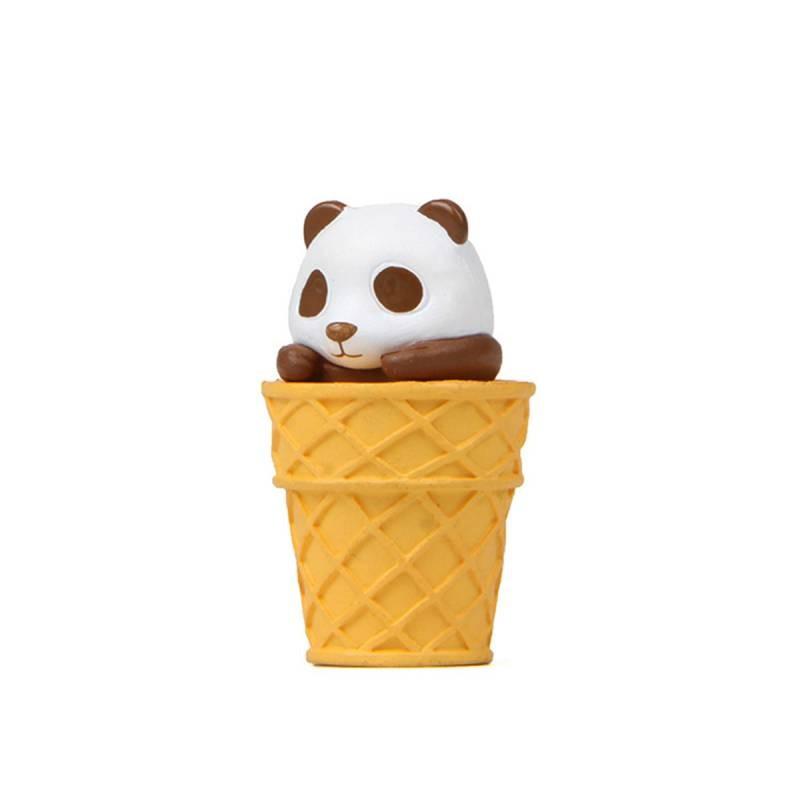 Panda Ice Cartoon Cream Refrigerator Magnet Cute Decor For Kitchen And Home Use