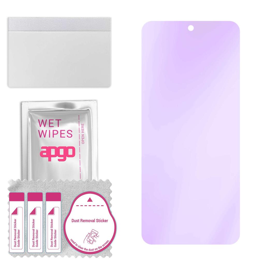 apgo Anti-Blue 9H Hybrid Protective Glass Compatible with Huawei Mate X3, Flexible Nano Glass, Great Replacement for Tempered Glass, Scratch-resistant