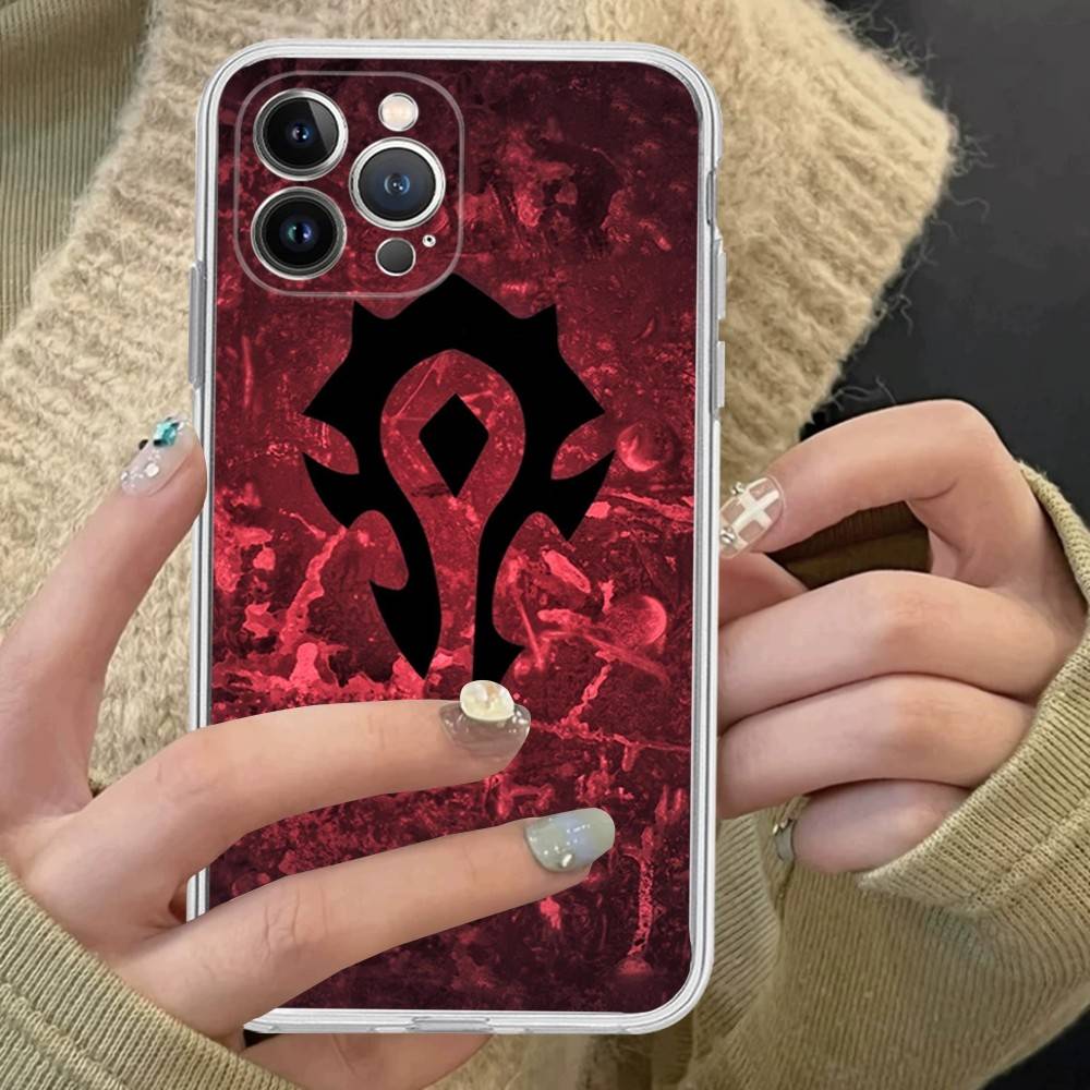 W-World Of W-Warcraft Игра Ретро Чехол Для Телефона IPhone 16 15 Promax IPhone 14 11 12 Высококачественный 13 Pro Силиконовый