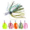 Buzzbait Chatter Bait Spinner Bait Безсорнячная рыболовная приманка 8 см-11,4 г джиг-головка танцор воблер для окуня, щуки, судака
