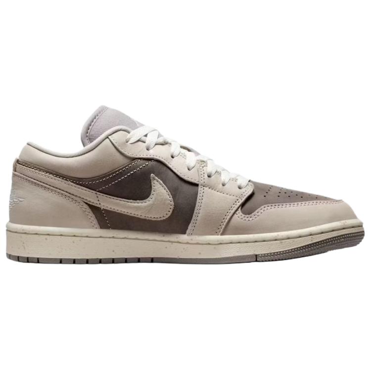 Jordan Air Jordan 1 Low Винтажные Баскетбольные Кроссовки Женские Бежево-Коричневые IB7011-001