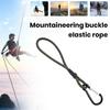Сверхпрочный ремень Прочная эластичная веревка Легкий Портативный Широко используемый Многофункциональный эластичный шнур Кемпинг