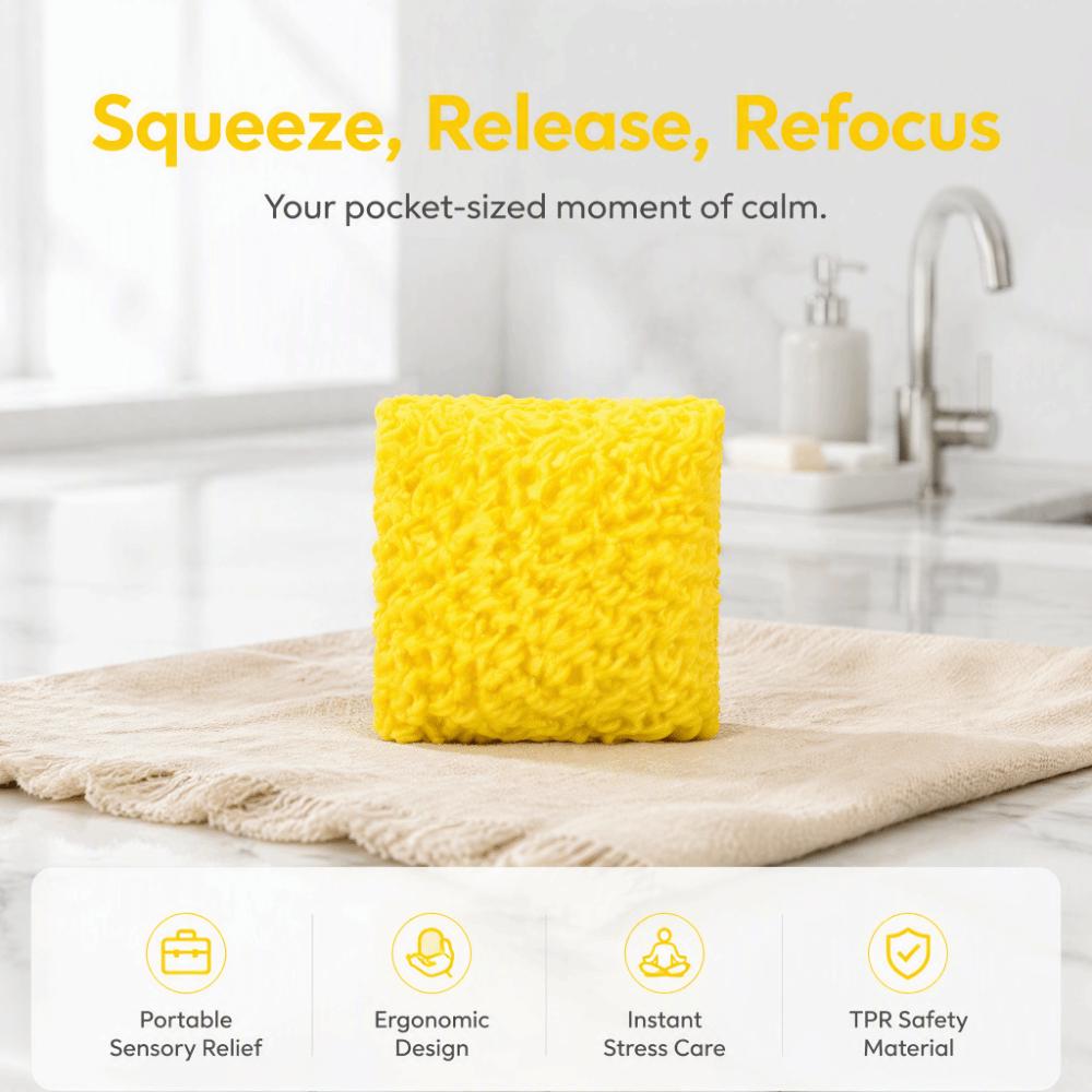 Crunchy Crackling Noodles Squishy Toy Sound Effects Realistic Food Pinch Office Desk Toy