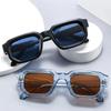 Vintage Rectangle Frame Sunglasses Fashion Retro Sun Glasses UV400 Shades Eyewear Women Goggles
