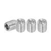 PATIKIL Hex Socket Set Screws, M8x10mm, Set Screw Set, 20 Pieces, Internal Hex, 304 Stainless Steel, Corrosion Resistant, for Fixing Door Handle Repai
