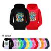 5193 Kids Boys Girls Steal a Brainrot 67 Six Seven Printed Casual Long Sleeves Hoodies Top