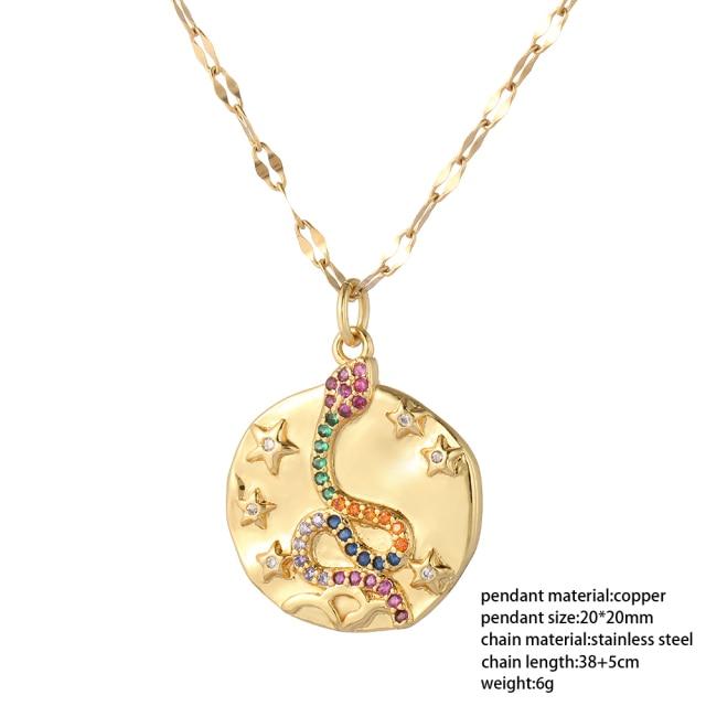 Ожерелье Boho Evil Bllue Eye для женщин и мужчин, ожерелье-воротник со змеиным всевидящим глазом, золотая подвеска, длинные цепочки, парное ожерелье в стиле панк