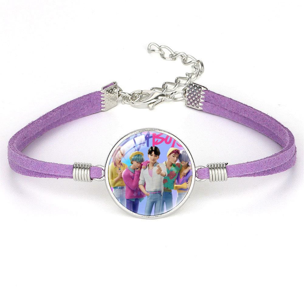 Руми Зои Мира Бархатный браслет-веревка Мода Простые хрустальные украшения