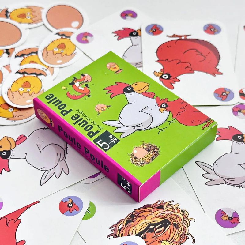 1 Набор Drecksau Черная Овца Piou Piou Карточная Игра Птица Чиу Чиу Настольная Игра Интеллектуальные Игрушки Подарки