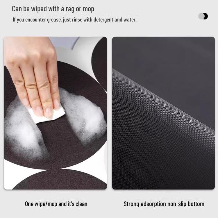 Г-образный абсорбирующий кухонный коврик - мягкий, устойчивый к грязи, простой в уходе, напольный коврик с диатомовой грязью