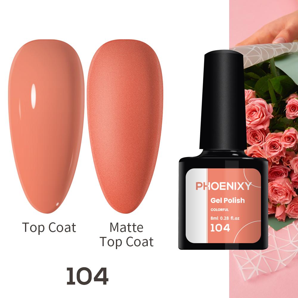 Гель-лак для ногтей PHOENIXY, 8 мл, отмачиваемый гель-лак для дизайна ногтей, маникюрного салона, лампы для ногтей своими руками и украшения домашнего гелевого дизайна ногтей