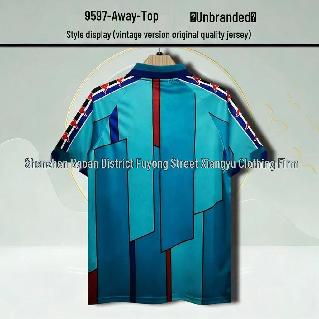 Барселона Ретро Нет. 10 Месси и Нет. 9-й памятный джерси Роналду