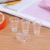 4 1/12 Dollhouse Miniature Transparent Wine Glass Toy Children'S Doll Accessories