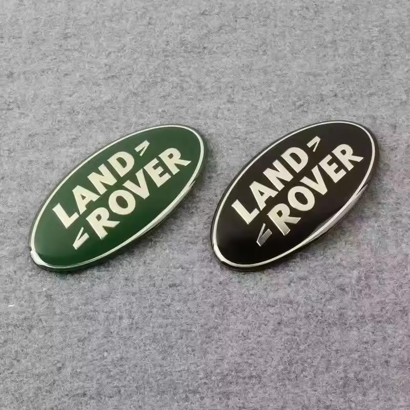 10.5x5.3cm Car Body Rear Trunk Emblem Badge Sticker for Land Rover Discovery Sport Defender Aurora Range Rover Evoque Decoration SA4