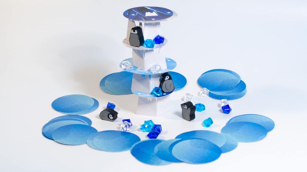 Board Game Yura Yura Penguin Mini by Ryoko Yabuuchi