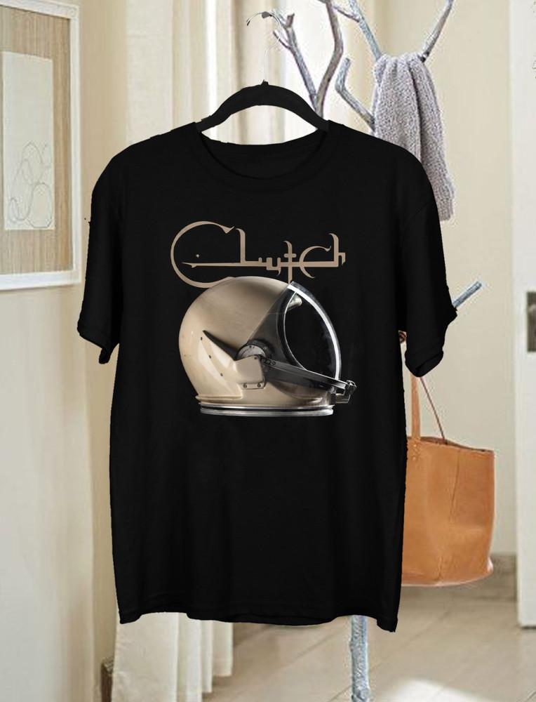 NEW Clutch Self-Titled T Shirt Black All Size S To 5Xl HH308 Unisex T-Shirt