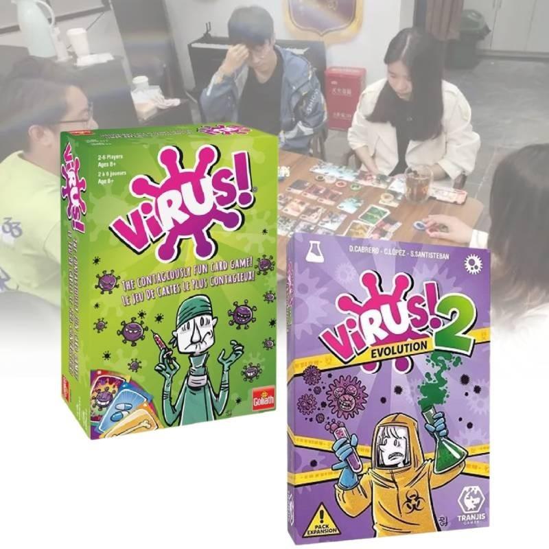 Яркая карточная игра про вирусную инфекцию для семейного веселья и развлекательных посиделок