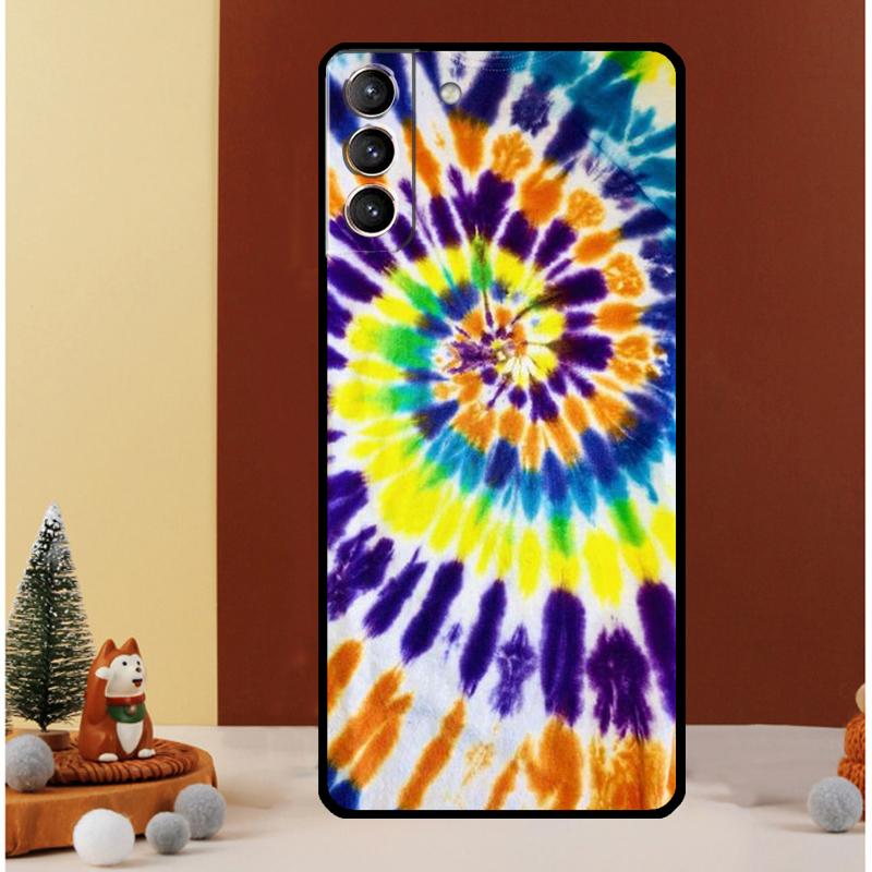 Tie Dye Trippy Case For Samsung Galaxy S25 S26 Ultra S20 S21 S22 S23 S24 Ultra S10 Plus S25 FE Cover Funda