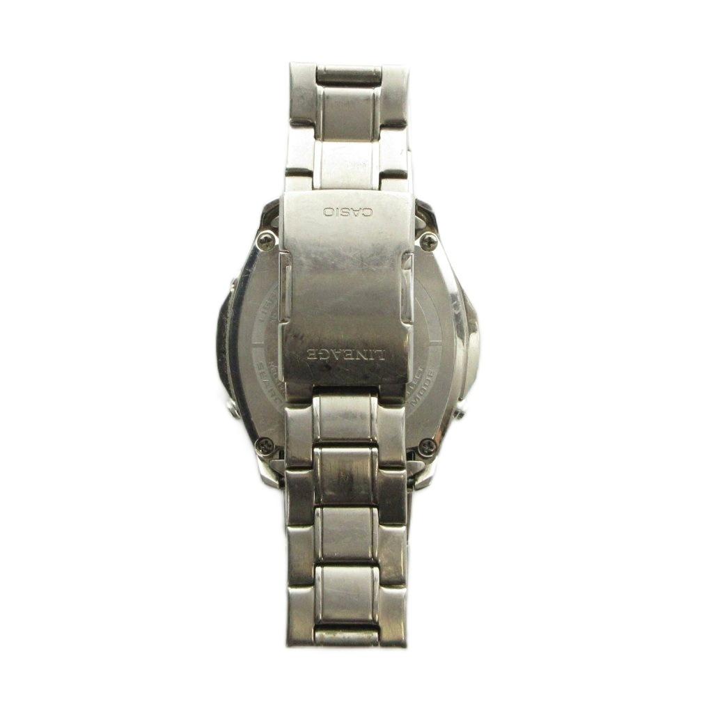 Casio Часы Lineage Solar Black Date Серебристого цвета LCW-M100TS, Питание от солнечной энергии, Циферблат, Календарь, Аналого-цифровые, GY11 /MQ