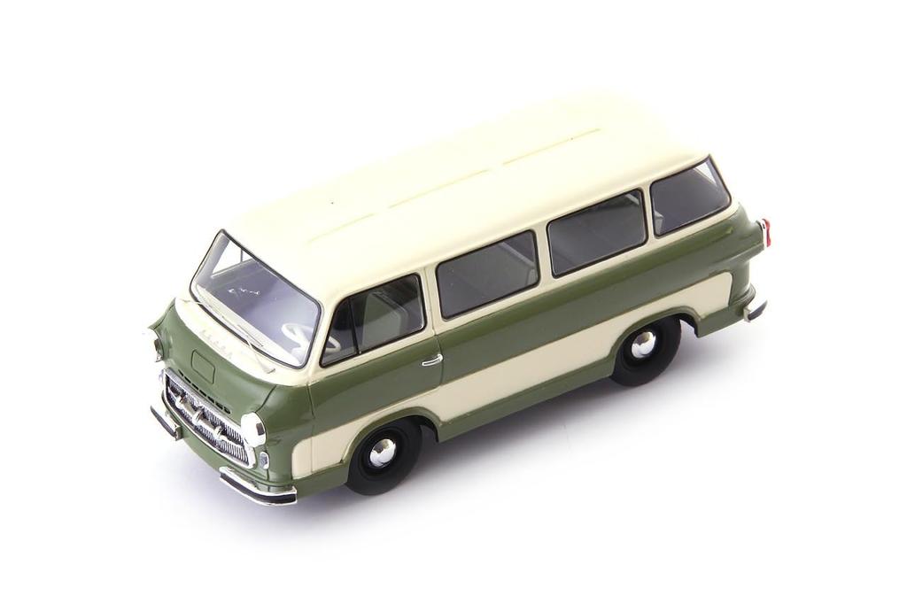 AUTOCULT Skoda 57 Green Scale Model 08021 979-II Ivory/Light 1/43