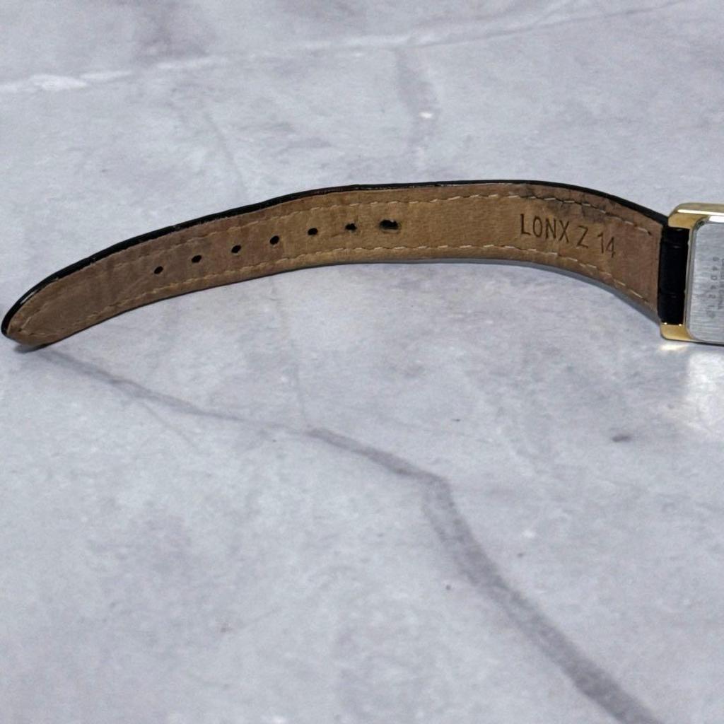 Used SEIKO Nano Universe Tank Square Roman Watch #1128