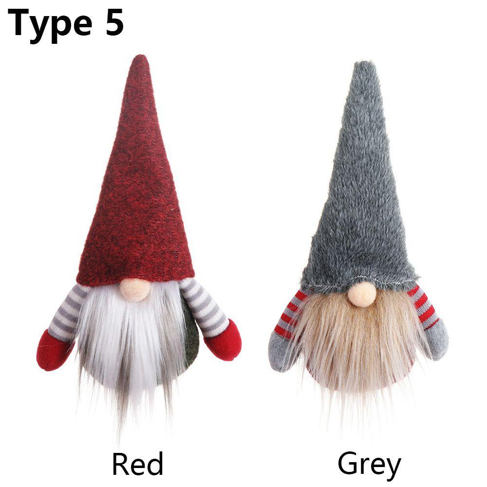 Decoration Hanging Pendants Xmas Tree Embellishment Christmas Dolls Faceless Dwarf Stuffed Toys