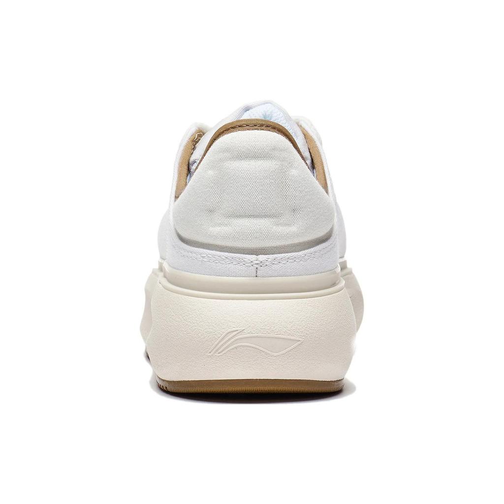 Li Ning Cloud Travel C4D Comfortable Versatile Non-Slip Wear-Resistant Low-Top Casual Shoes Men Sneakers Off-White AZGT043-4