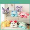 Подушка для шеи в форме буквы U Hello Kitty с милой шапочкой для путешествий и отдыха в офисе