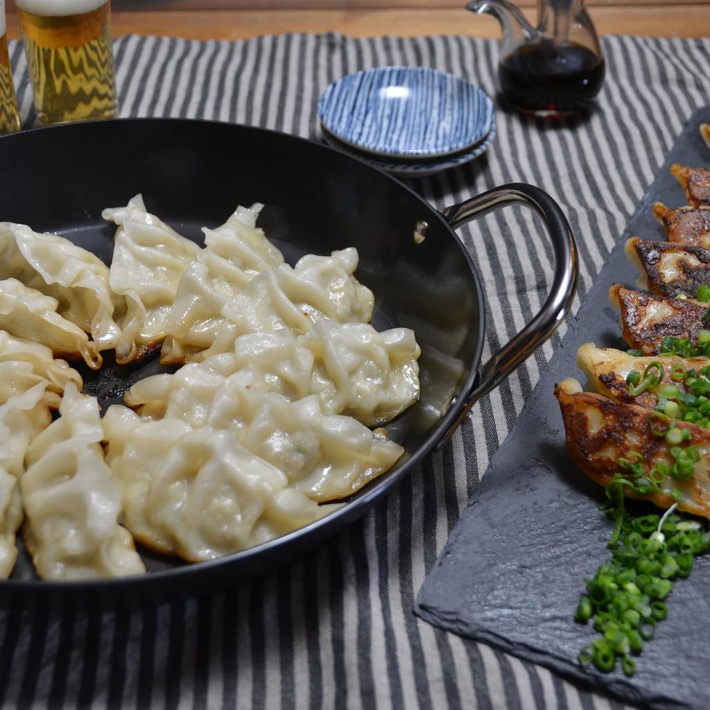 Riverlight Kiwami JAPAN Iron Thick Plate Frying Pan 28cm Iron Nitride Nitriding Compatible with IH Rust Resistant Made In Japan J2328SH Two-handed