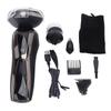 Мужская электрическая бритва 4 в 1 многофункциональная аккумуляторная машинка для стрижки волос триммер для носа набор для ухода