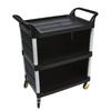 ChaoBao D-013B 3-Tier Plastic Cleaning & Service Cart