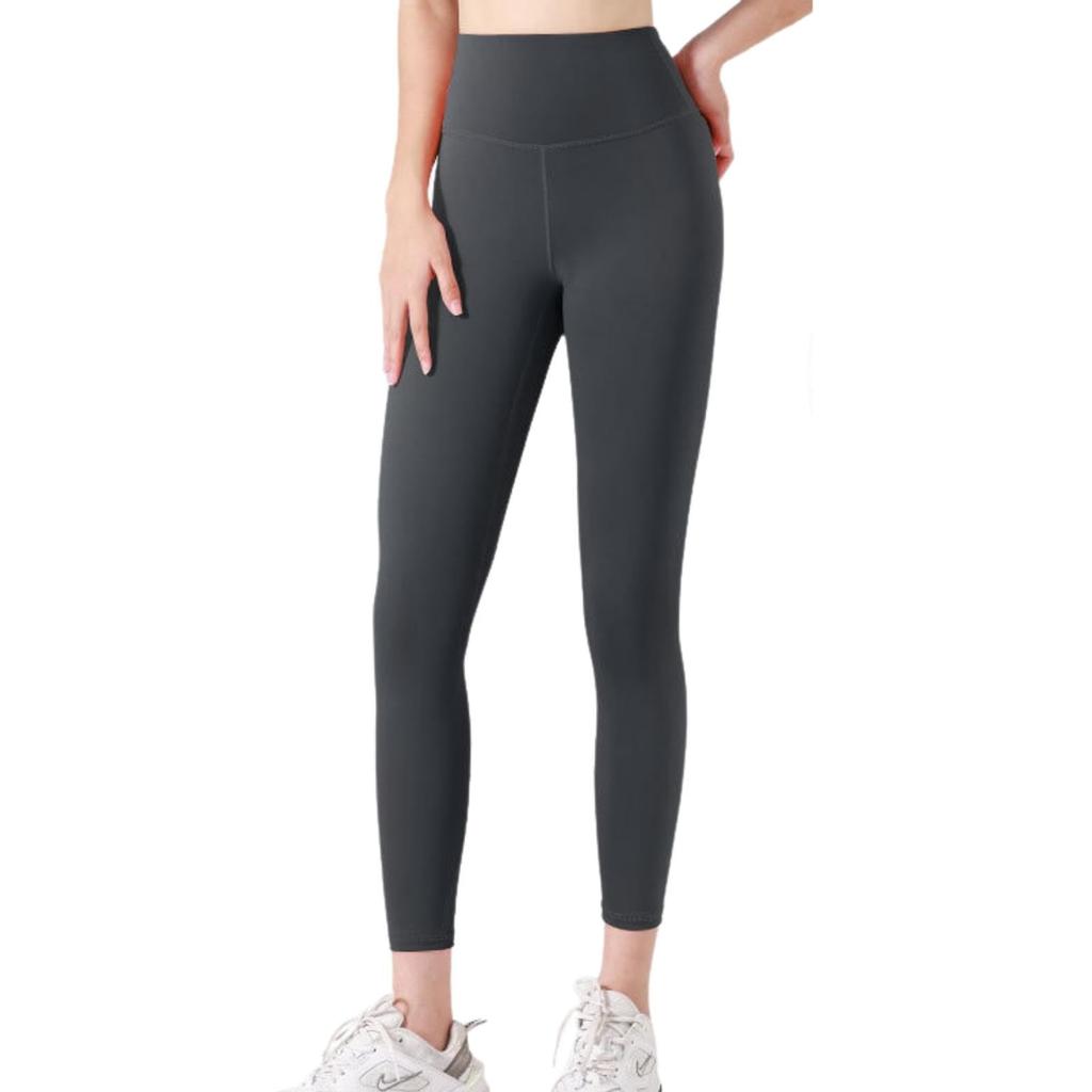 Yoga Wear Yoga Leggings 634 Yoga Pants Pants Hot Yoga Sportswear Pilates Beautiful Legs Dull Color Sweat Absorbent Quick Drying 2 [machikaada] Women's